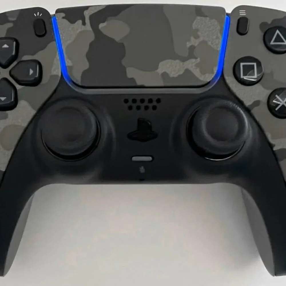 PS5 Dualsense Grey Camo Controller